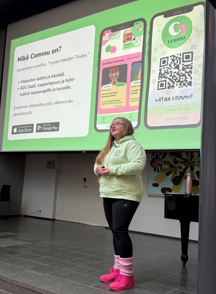 Karoliina Kauhanen & Commu-app